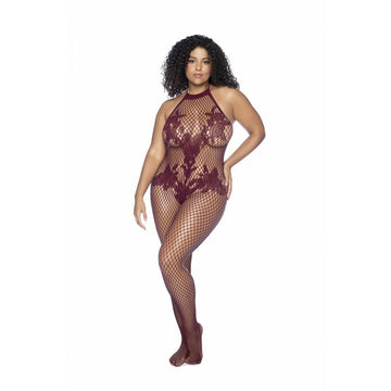 Conjunto de Lencería Mapalé Rojo Talla única (Queen size)
