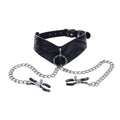 Cadena Con Pinzas Para Pezones Sportsheets Velvet Noir
