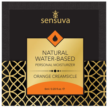 Lubricante Sensuva Naranja Dulce 6 ml