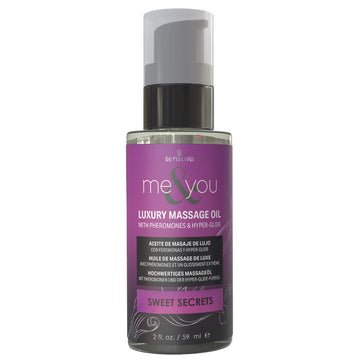 Aceite de Masaje Erótico Sensuva SWEET SECRETS 59 ml