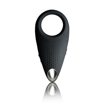 Anillo para el Pene Rocks-Off Vibración Negro