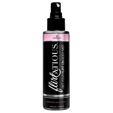 Spray con Feromonas Aroma Vainilla, Azúcar y Arveja Dulce Sensuva