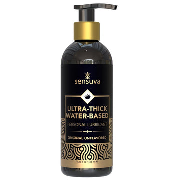 Lubricante con Sabor Ultra Thick Unscented Sensuva 125 ml