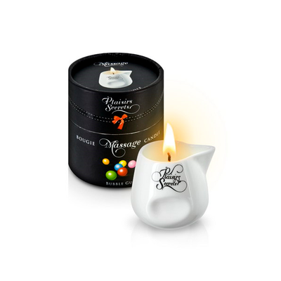 Vela de Masaje Plaisirs Secrets Chicle 80 ml