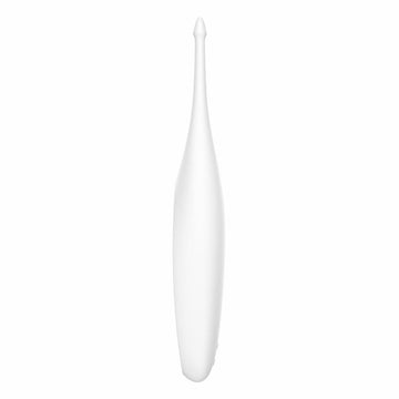 Vibrador para Clítoris Satisfyer Blanco (17 x 3 cm)