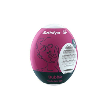 Huevo Masturbador Satisfyer Bubble Hydro Active Cereza